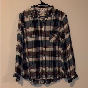 flannel long sleeve shirt